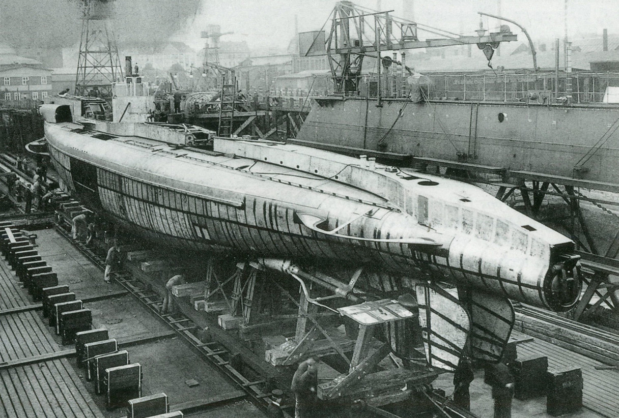 U-Boot während der Produktion